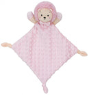 knuffeldoekje egel 28 x 17 cm polyester lichtroze