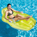 opblaasboot Chill 'n Float 163 x 104 cm pvc/mesh groen