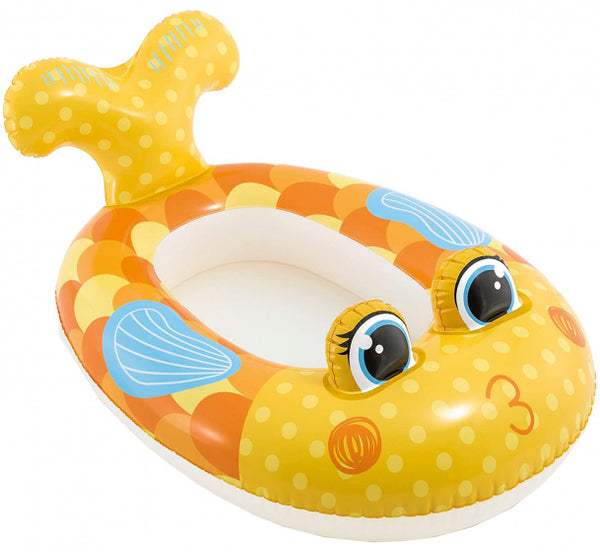 opblaasvoertuig goudvis junior 117 x 76 cm vinyl oranje
