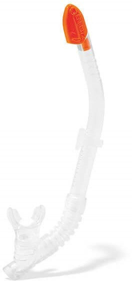 snorkel Easy-Flow junior 55 cm PVC/siliconen transparant
