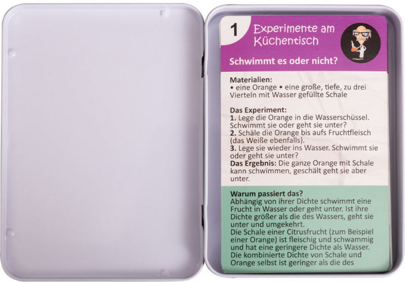 experimenten Professor Crazy papier paars 20-delig