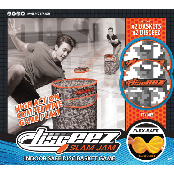 frisbeeset Disceez Slam Jam junior siliconen 4-delig