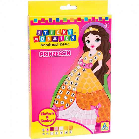 mozaïeken sticky mosaics prinses junior oranje