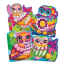 mozaïeken sticky mosaics uilen junior roze