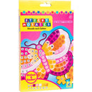 mozaïeken sticky mosaics vlinder junior roze
