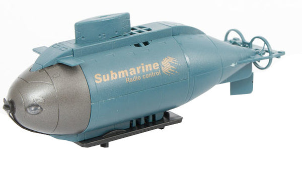 mini-onderzeeër RC 3-Channel 12,5 x 4,5 cm blauw