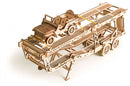 modelbouwset autotrailer hout naturel 229-delig