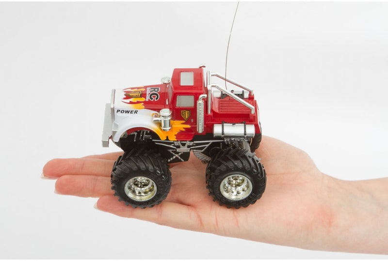 off-road truck mini junior 100 x 68 x 75 mm rood 4-delig