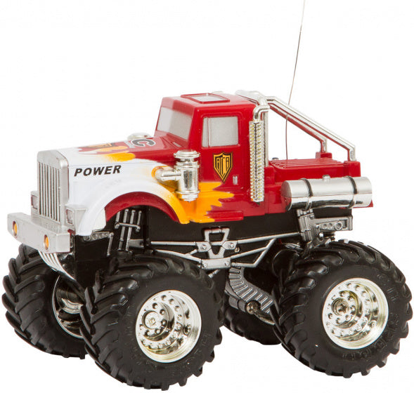 off-road truck mini junior 100 x 68 x 75 mm rood 4-delig