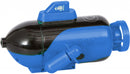 onderzeeër RC junior 10 x 4,5 cm blauw/zwart 8-delig