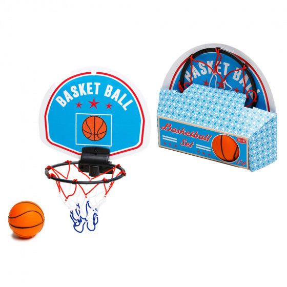 basketbalbordset retr-Oh 18,5 x 23,5 cm multicolor
