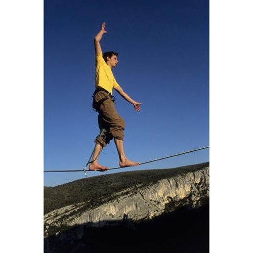slackline HQ Inspiration 15 meter geel