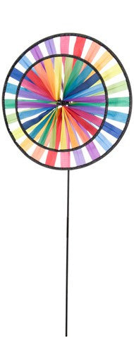 windmolen Wheel Duett Rainbow 96 x 44 cm polyester