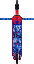 stuntstep Mini 1-4-8 junior voetrem zwart/rood
