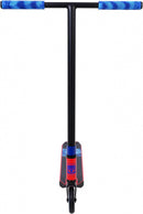 stuntstep Mini 1-4-8 junior voetrem zwart/rood