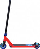 stuntstep Mini 1-4-8 junior voetrem zwart/rood