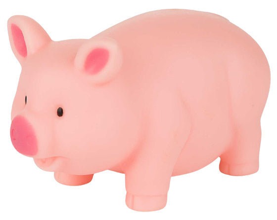 badspeelgoed Varken 5 x 5 cm vinyl roze