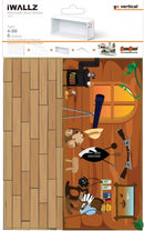 decoratiestickers Safari Cabin 6-delig