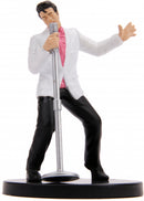 auto 1955 Cadillac Fleetwood 1:24 die-cast roze/wit