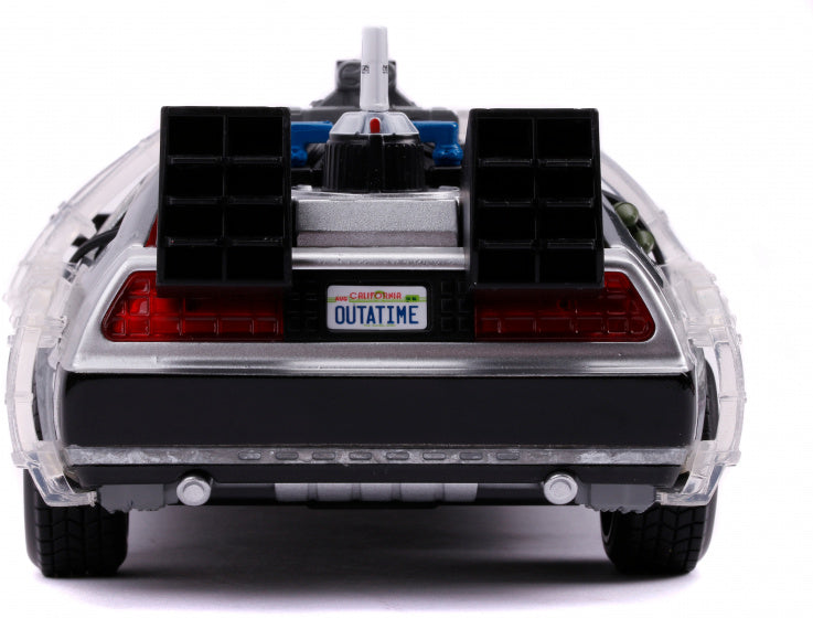 Jada Die-Cast Time Machine Back to the Future 2 1:24