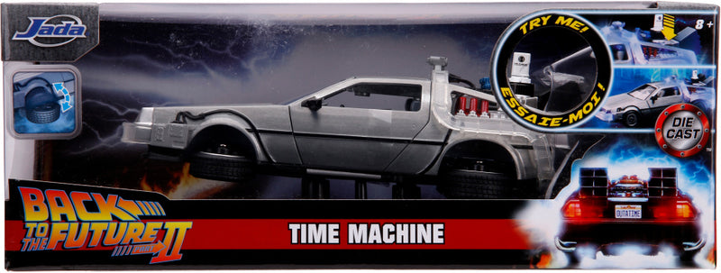 Jada Die-Cast Time Machine Back to the Future 2 1:24