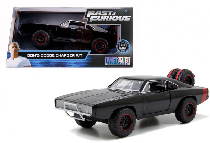 auto Fast & Furious 1970 Dodge Charger 1:24 die-cast zwart