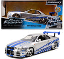 Jada Die-Cast Fast & Furious 2002 Nissan Skyline 1:24