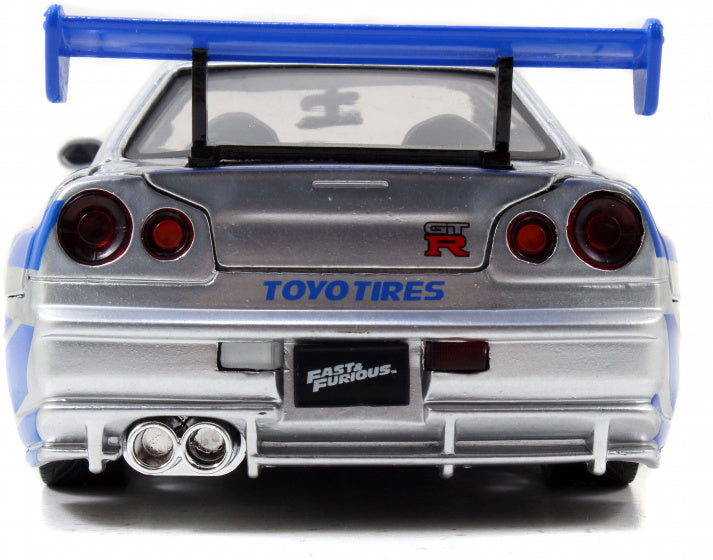 Jada Die-Cast Fast & Furious 2002 Nissan Skyline 1:24