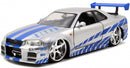 Jada Die-Cast Fast & Furious 2002 Nissan Skyline 1:24