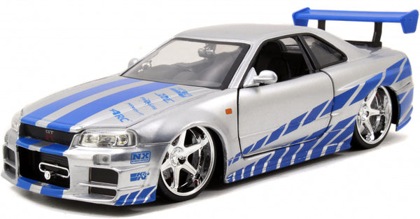 Jada Die-Cast Fast & Furious 2002 Nissan Skyline 1:24