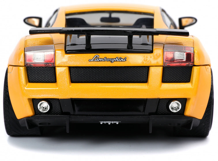 auto Fast & Furious Lamborghini Gallardo 1:24 die-cast geel