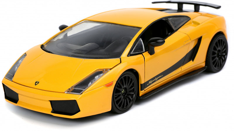 auto Fast & Furious Lamborghini Gallardo 1:24 die-cast geel
