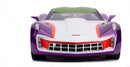auto Joker 2009 Chevy Corvette Stingray 1:24 die-cast paars