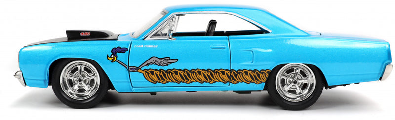 auto Looney Tunes 1970 Plymouth RoadRunner 1:24 die-cast