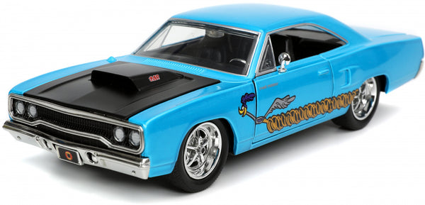auto Looney Tunes 1970 Plymouth RoadRunner 1:24 die-cast