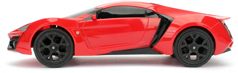 RC auto Fast & Furious Lykan Hypersport 1:16 rood