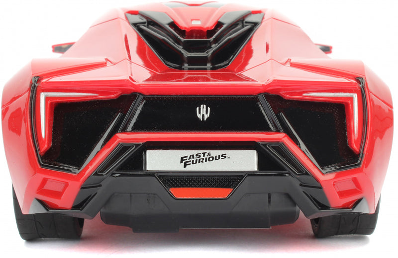 RC auto Fast & Furious Lykan Hypersport 1:16 rood