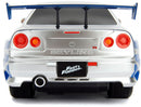 RC auto Fast & Furious Nissan Skyline GTR 1:16 zilver