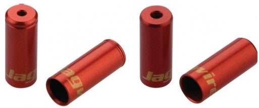 kabelhuls 5 mm aluminium rood 25 stuks