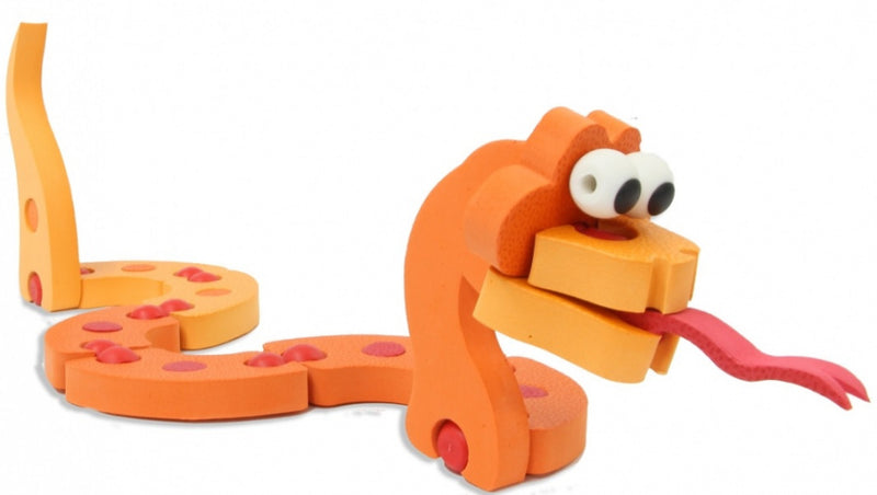 3D-puzzel Zeedieren foam blauw/groen 236-delig