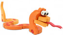 3D puzzelset Dieren junior schuim oranje/zwart 351-delig
