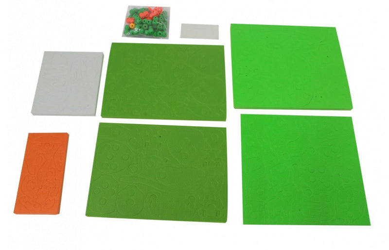 3D puzzelset Dino junior schuim groen 201-delig