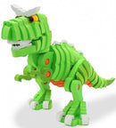 3D puzzelset Dino junior schuim groen 201-delig