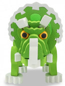 3D puzzelset Dino junior schuim groen 201-delig