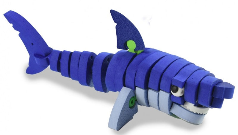 3D-puzzel Zeedieren foam blauw/groen 236-delig
