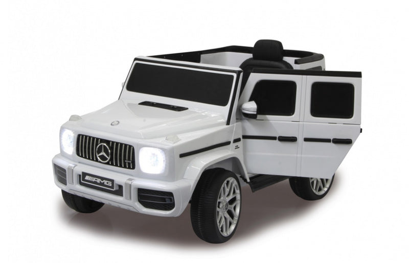 elektrische kinderauto Mercedes AMG G 63 12V zilver