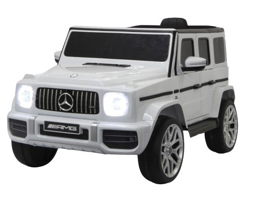 elektrische kinderauto Mercedes AMG G 63 12V zilver