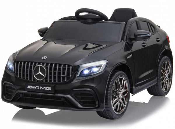 elektrische kinderauto Mercedes AMG GLC 63 12V zwart