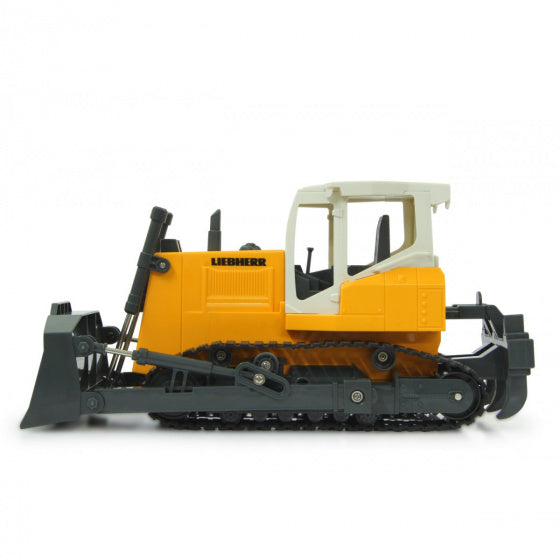 bulldozer RC 35,5 x 17,5 cm 2,4 GHz 1:20 geel