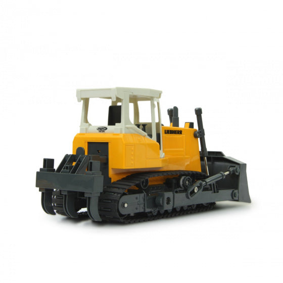 bulldozer RC 35,5 x 17,5 cm 2,4 GHz 1:20 geel